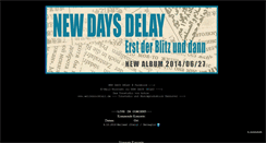 Desktop Screenshot of newdaysdelay.com