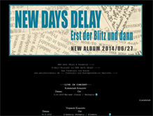 Tablet Screenshot of newdaysdelay.com